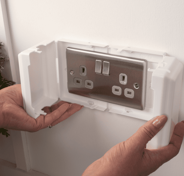 SocketLoc Plug Socket Cover - Double